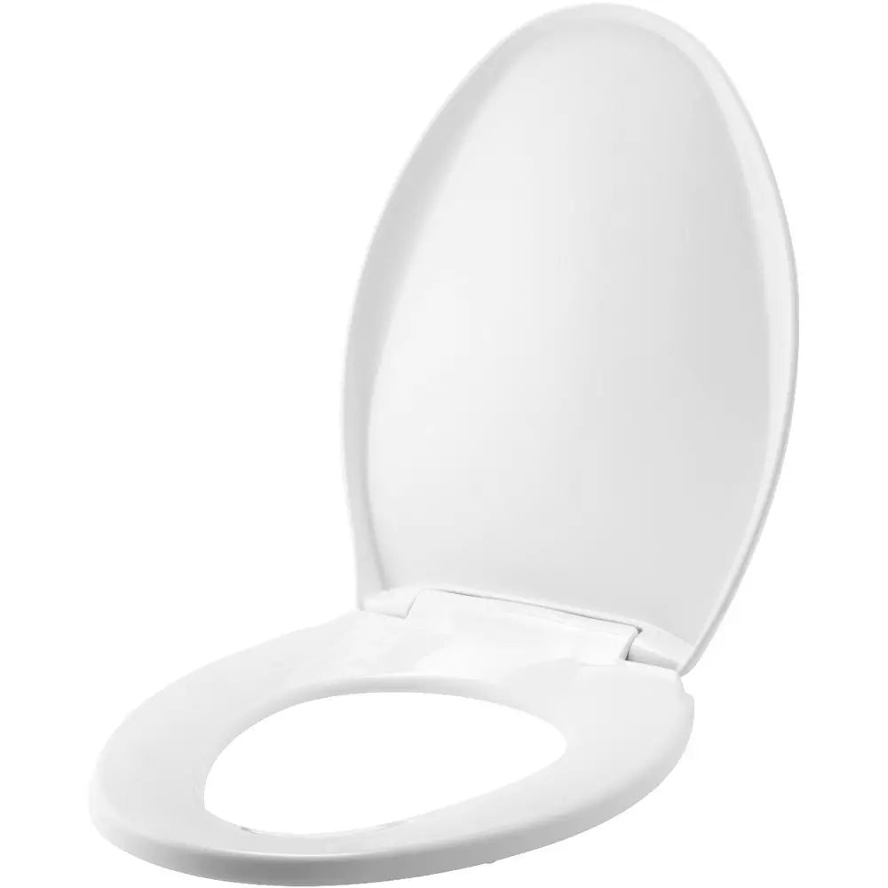 Toilet Seat - BEMIS MFG CO - Elongated Closed Front with Cover Toilet Seat in White