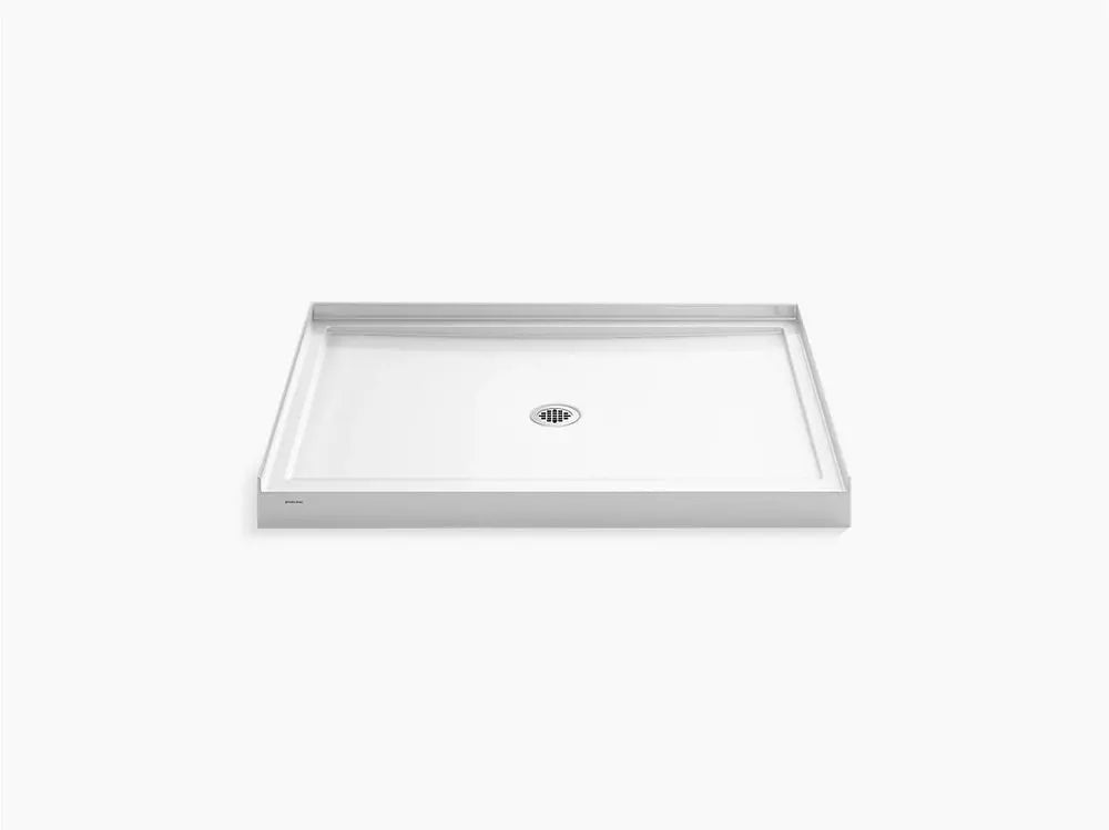 Sterling Guard+ 50 in. x 38 in. Shower Base with Center Drain in White