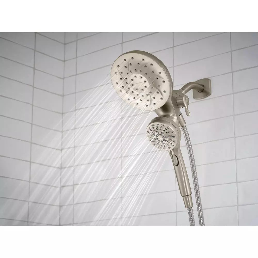 Moen Engage Multi Function Showerhead in Spot Resist Brushed Nickel