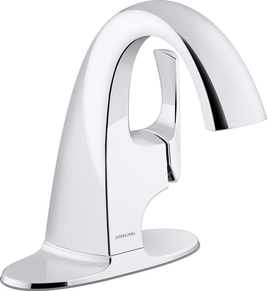 Bathroom Faucet - STERLING PLUMBING GROUP INC - Single Handle Monoblock Bathroom Sink Faucet in Polished Chrome