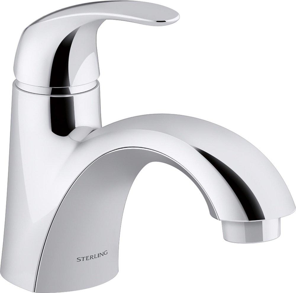Bathroom Faucet - STERLING PLUMBING GROUP INC - Single Handle Monoblock Bathroom Sink Faucet in Polished Chrome