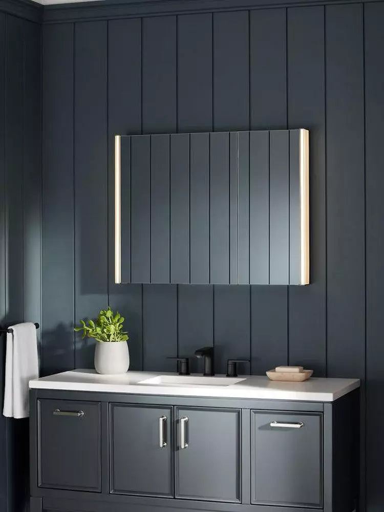 Storage / Cabinet - KOHLER CO - 22 x 24 in. Surface Mount Medicine Cabinet in Dark Anodized Aluminum
