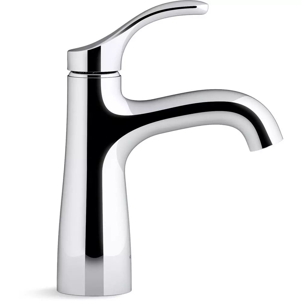 Bathroom Faucet - KOHLER CO - Single Handle Monoblock Bathroom Sink Faucet in Polished Chrome