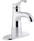 Bathroom Faucet - KOHLER CO - Single Handle Monoblock Bathroom Sink Faucet in Polished Chrome