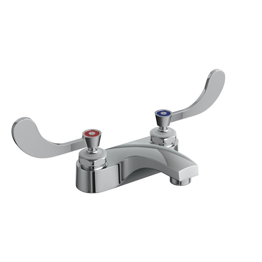 Bathroom Faucet - PROFLO - Two Handle Centerset Bathroom Sink Faucet in Polished Chrome