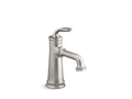Bathroom Faucet - KOHLER CO - Single Handle Monoblock Bathroom Sink Faucet in Vibrant® Brushed Nickel