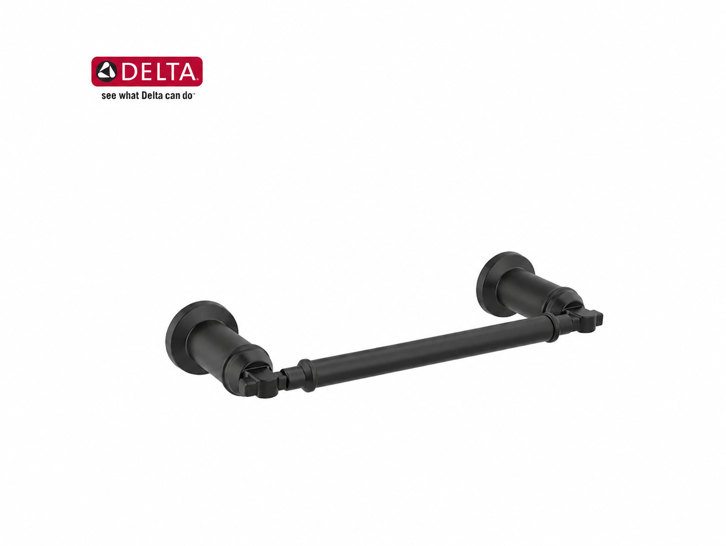 Bath Accessory - DELTA FAUCET CO - 8 in. Towel Bar in Matte Black