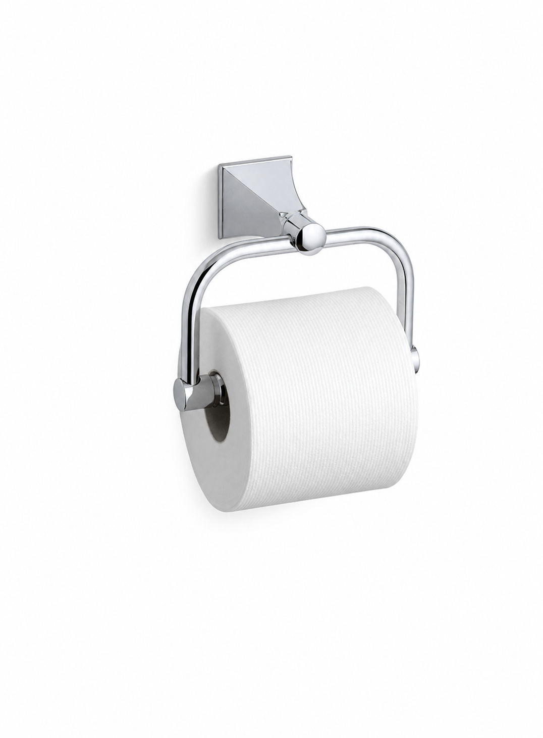 Bath Accessory - KOHLER CO - Wall Mount Toilet Tissue Holder in Polished Chrome