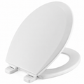Toilet Seat - BEMIS MFG CO - Round Closed Front Toilet Seat with Cover in White