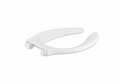 Toilet Seat - KOHLER CO - Elongated Open Front Toilet Seat in White
