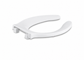 Toilet Seat - KOHLER CO - Elongated Open Front Toilet Seat in White