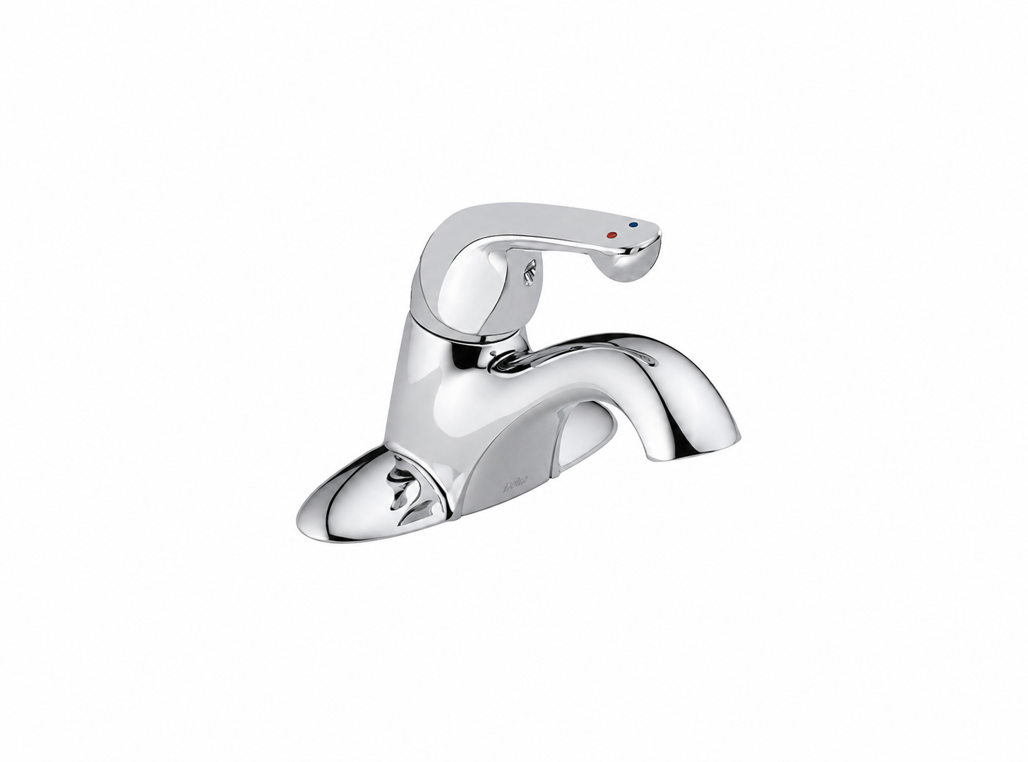 Bathroom Faucet - DELTA FAUCET CO - Single Handle Centerset Bathroom Sink Faucet in Chrome