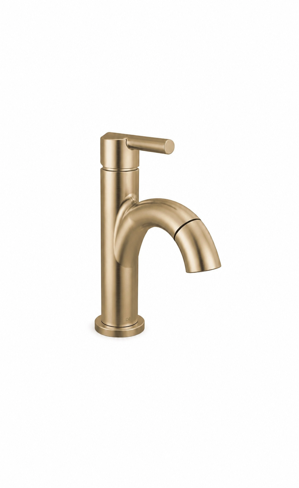 Bathroom Faucet - DELTA FAUCET CO - Single Handle Monoblock Bathroom Sink Faucet in Champagne Bronze