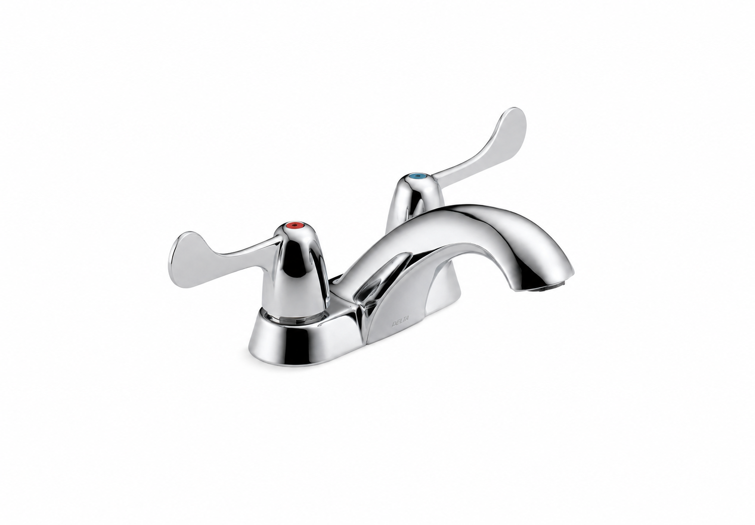 Bathroom Faucet - DELTA FAUCET CO - Two Handle Centerset Bathroom Sink Faucet in Chrome