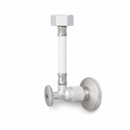 Toilet Supply Line - ACCOR TECHNOLOGY INCORPORATED - Toilet 1/2 in x 7/8 in. x 15 in. Supply Kit in White