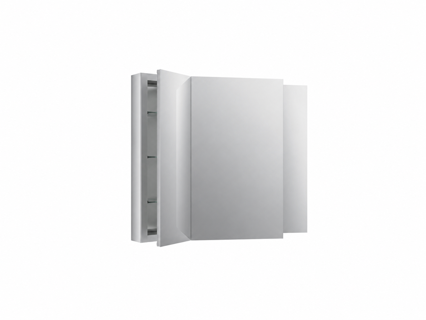 Storage / Cabinet - KOHLER CO - 30 in. Medicine Cabinet Aluminum