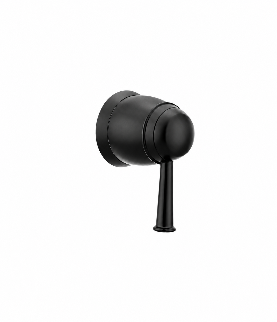 Tub Spout - MOEN INC - Single Handle Thermostatic Valve Trim in Matte Black