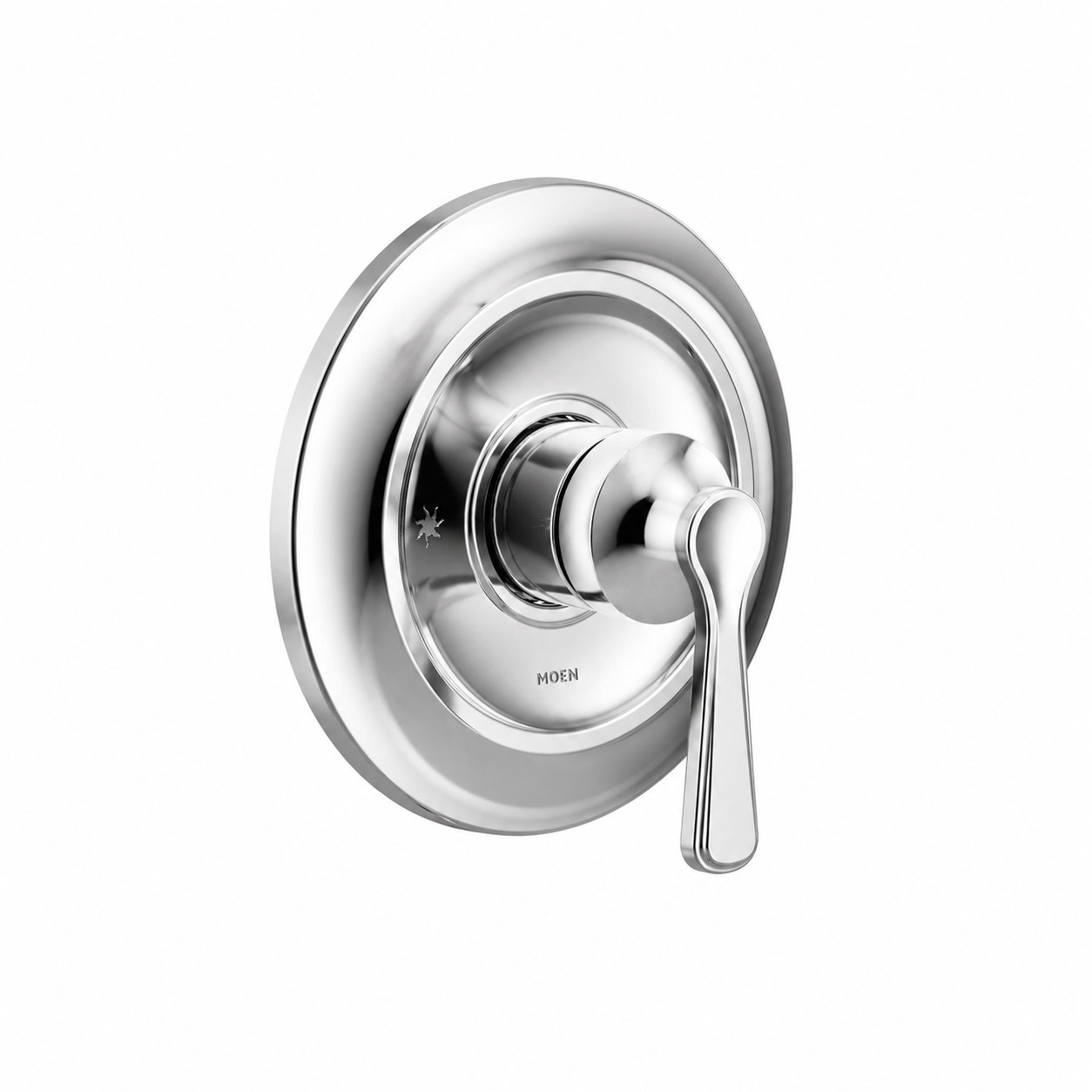 Tub Spout - MOEN INC - Single Handle Pressure Balancing Valve Trim in Chrome