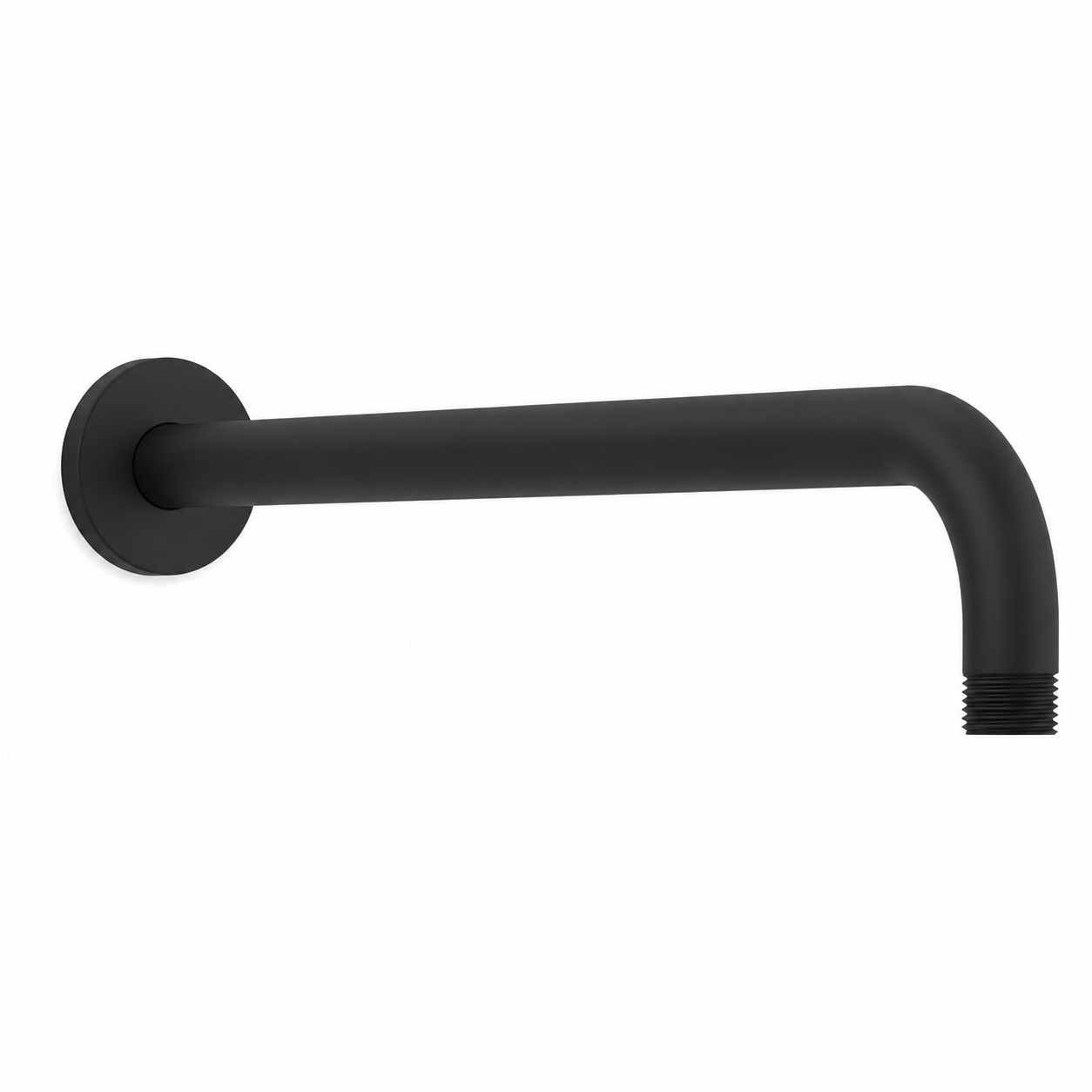 Faucet Repair Part - KOHLER CO - 19 in. Rainhead Arm and Flange in Matte Black