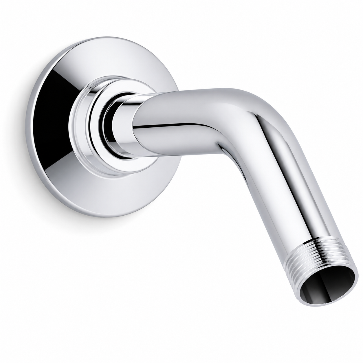 Faucet Repair Part - KOHLER CO - 5-3/8 in. Shower Arm and Flange in Polished Chrome