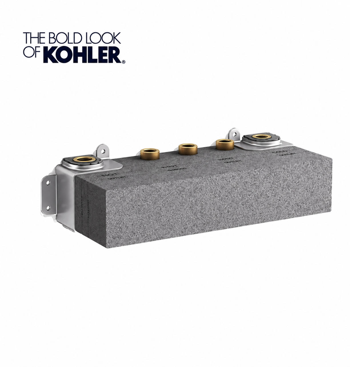 Shower Valve - KOHLER CO - Four-Port Recessed Mechanical Thermostatic Valve