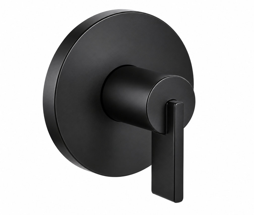 Tub Spout MOEN INC - Single Handle Diverter Valve Trim in Matte Black