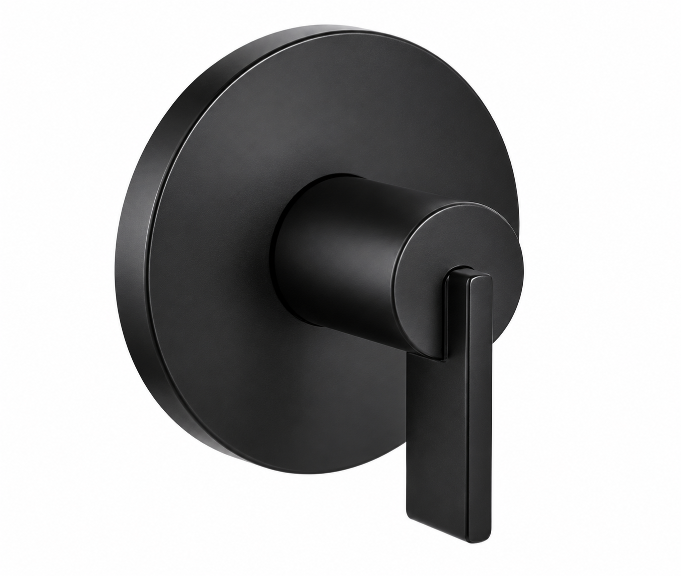 Tub Spout MOEN INC - Single Handle Diverter Valve Trim in Matte Black
