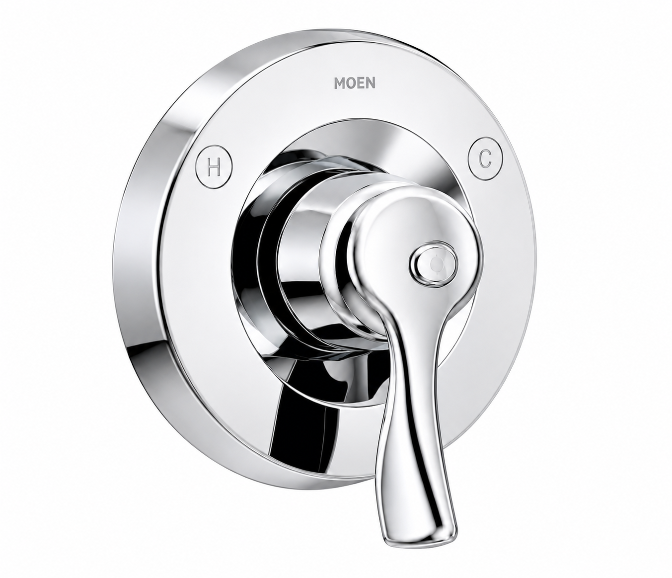 Tub Spout MOEN INC - Single Handle Diverter Valve Trim in Chrome