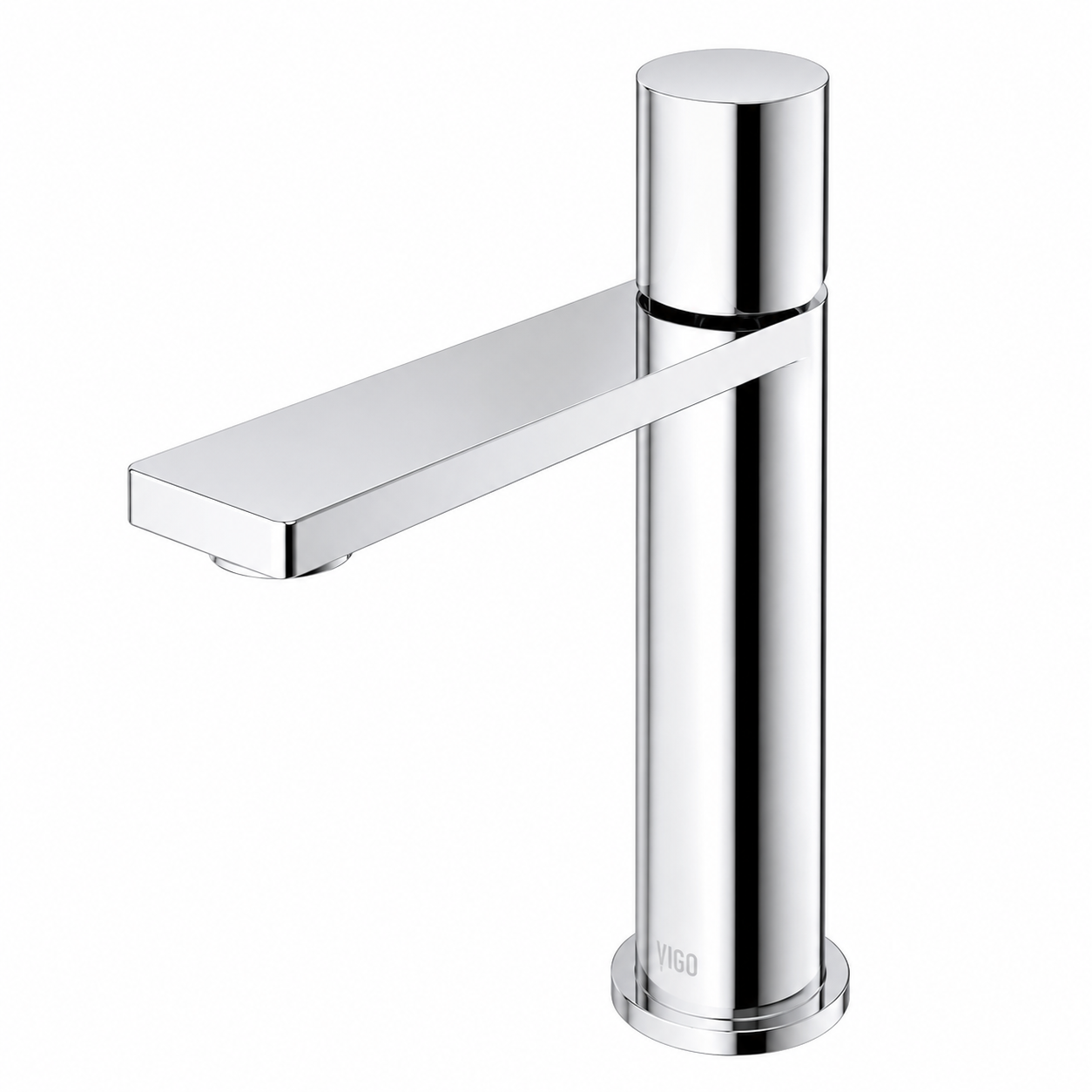 Bathroom Faucet - VIGO INDUSTRIES LLC - Single Handle Monoblock Bathroom Sink Faucet in Chrome
