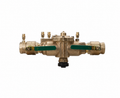 Backflow Device - WATTS REGULATOR CO - 2 in. Cast Copper Silicon Alloy FPT Reduced Pressure Zone Assembly with Quarter Turn Shutoff Valves and Flood Sensor