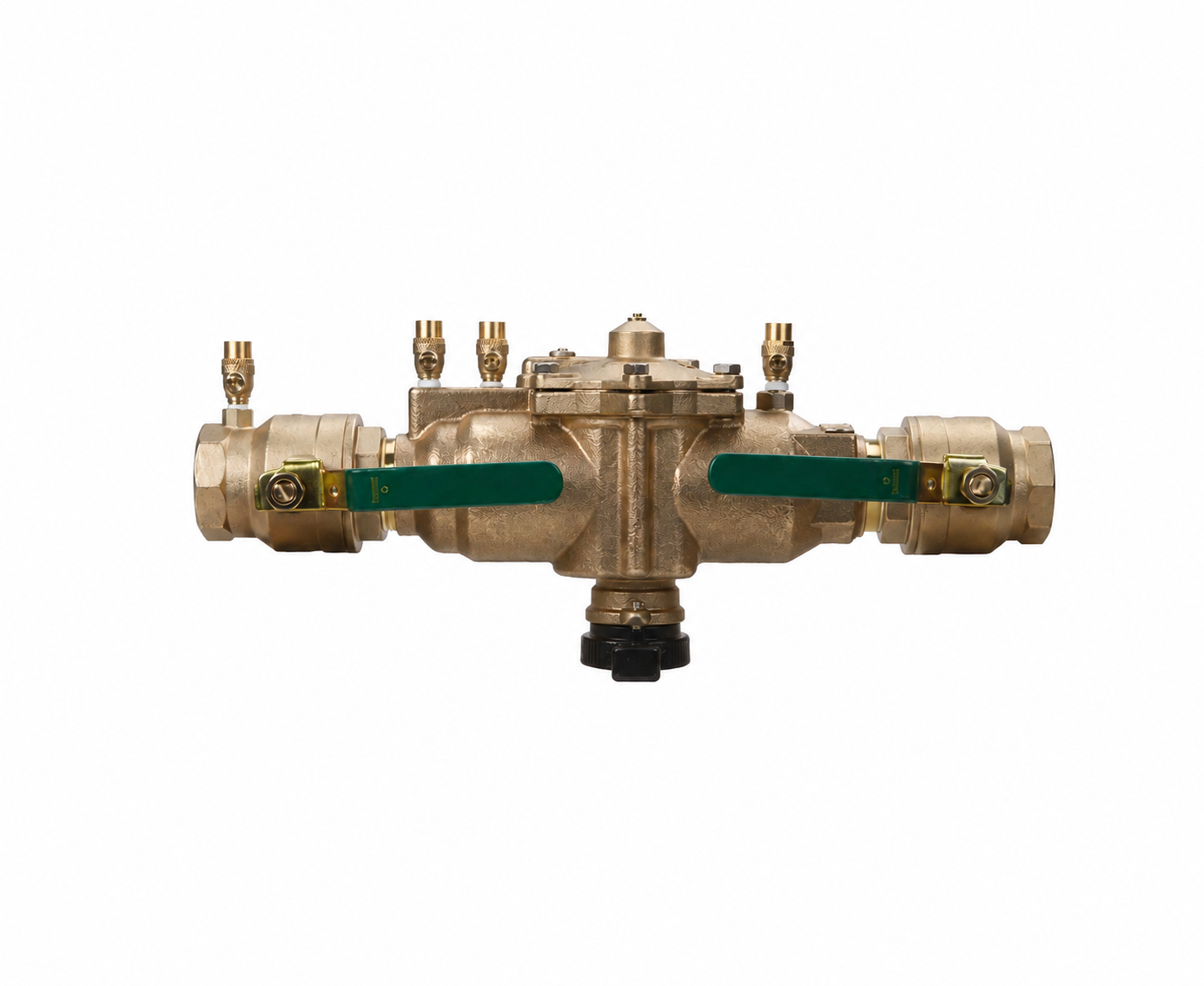 Backflow Device - WATTS REGULATOR CO - 2 in. Cast Copper Silicon Alloy FPT Reduced Pressure Zone Assembly with Quarter Turn Shutoff Valves and Flood Sensor