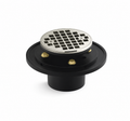 Shower Drain - KOHLER CO - Round Tile-In Shower Drain in Satin Nickel