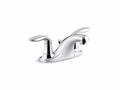Bathroom Faucet - KOHLER CO - Two Handle Centerset Bathroom Sink Faucet in Polished Chrome