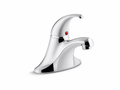 Bathroom Faucet - KOHLER CO - Single Handle Centerset Bathroom Sink Faucet in Polished Chrome