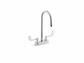 Bathroom Faucet - KOHLER CO - Two Handle Centerset Bathroom Sink Faucet in Polished Chrome