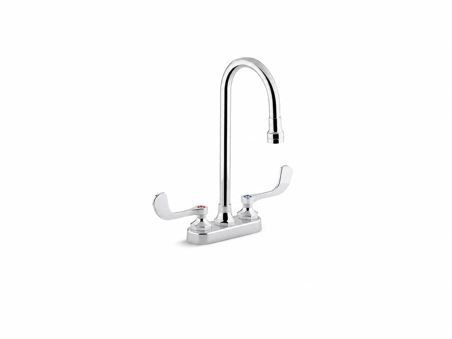 Bathroom Faucet - KOHLER CO - Two Handle Centerset Bathroom Sink Faucet in Polished Chrome