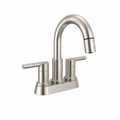 Bathroom Faucet - DELTA FAUCET CO - Two Handle Centerset Bathroom Sink Faucet in Stainless