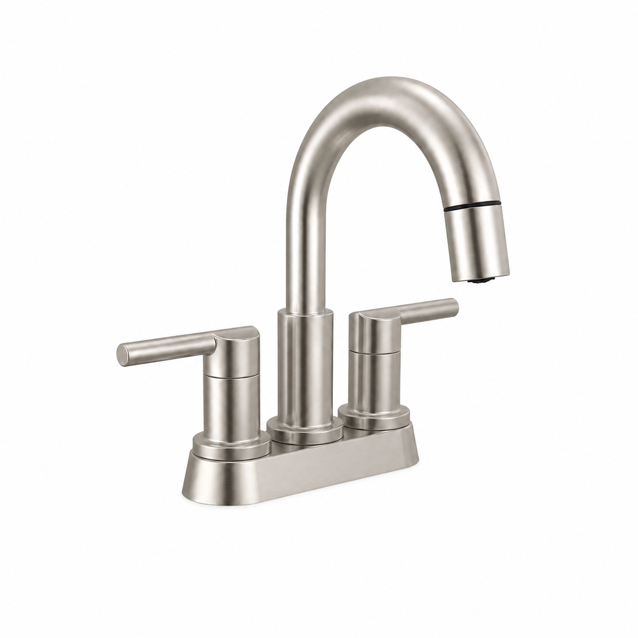 Bathroom Faucet - DELTA FAUCET CO - Two Handle Centerset Bathroom Sink Faucet in Stainless