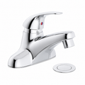 Bathroom Faucet - SYMMONS INDUSTRIES INC - Single Handle Centerset Bathroom Sink Faucet in Polished Chrome