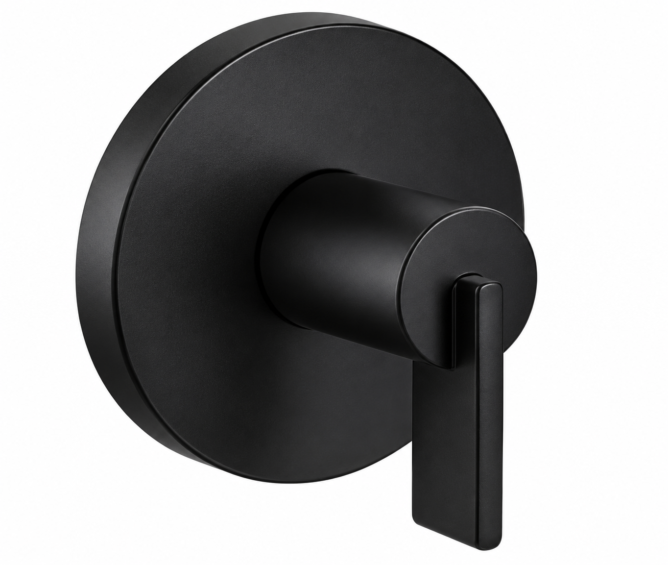 Tub Spout MOEN INC - Single Handle Diverter Valve Trim in Matte Black