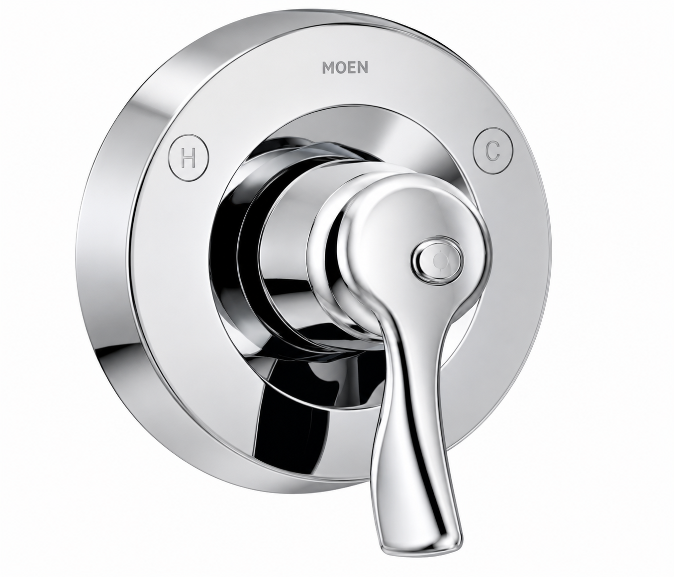 Tub Spout MOEN INC - Single Handle Diverter Valve Trim in Chrome