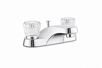 Bathroom Faucet - PROFLO® Two Handle Centerset Bathroom Sink Faucet with Drain Assembly