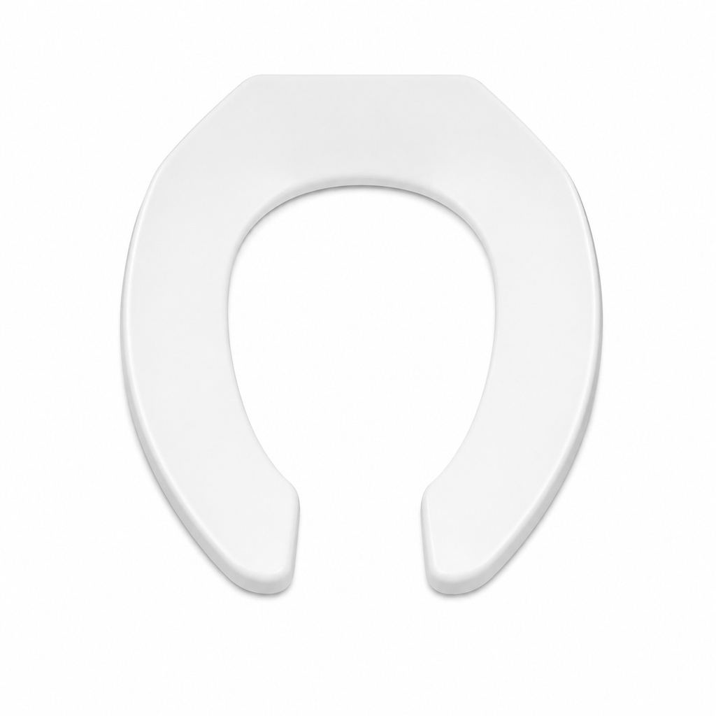 Toilet Seat - American Standard Elongated Open Front Toilet Seat