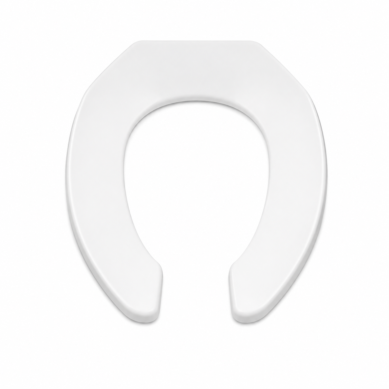 Toilet Seat - American Standard Elongated Open Front Toilet Seat