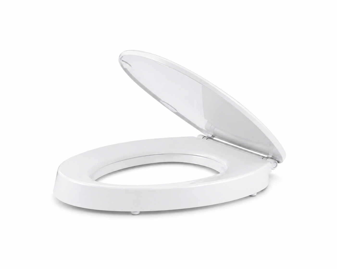 Toilet Seat - KOHLER Hyten™ Elevated Quiet-Close™ Elongated Closed Front Toilet Seat