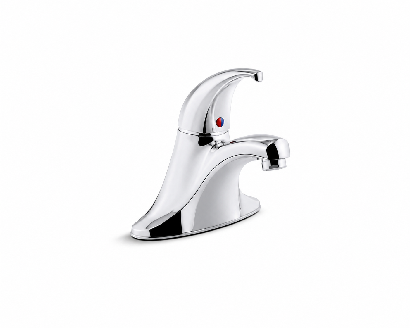 Bathroom Faucet - Coralais® Single Handle Centerset Bathroom Sink Faucet in Polished Chrome