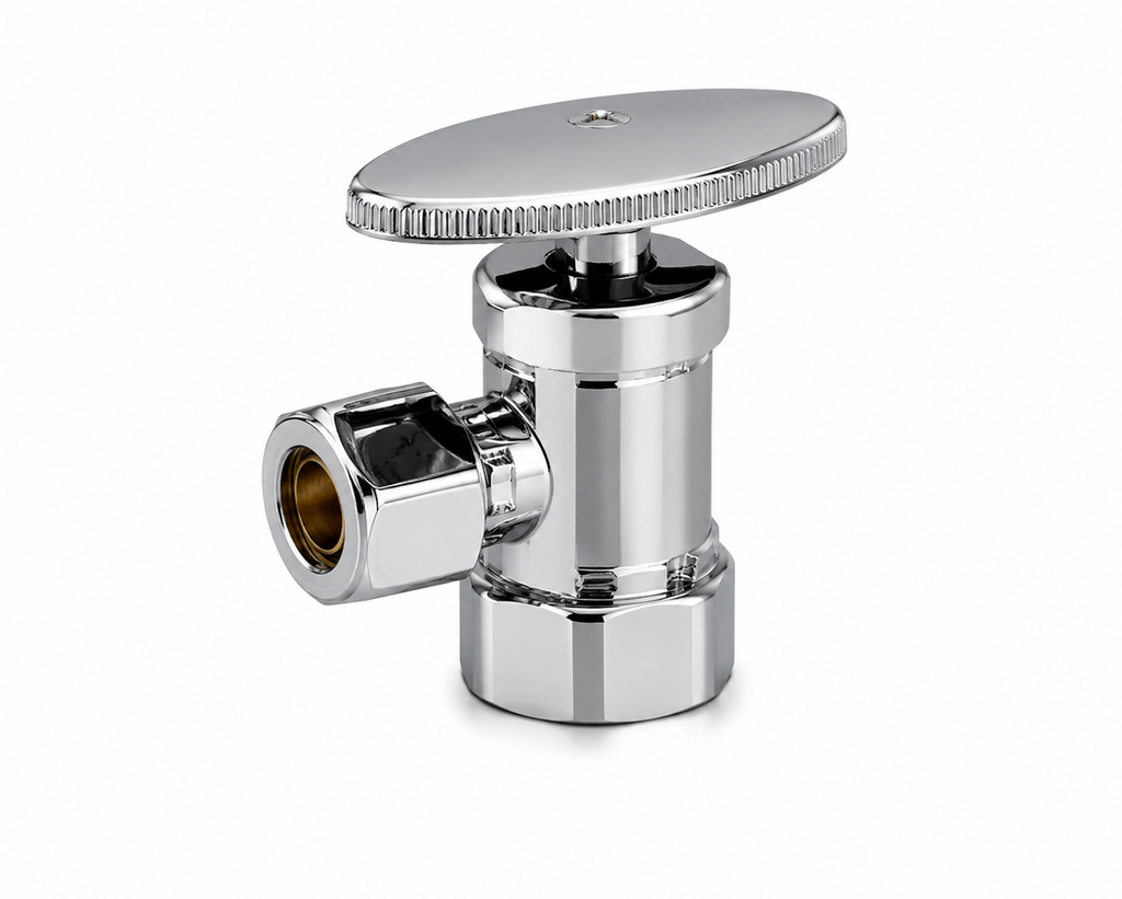 Angle Stop Valve - PROFLO® 5/8 x 3/8 in. OD Compression Knob Angle Supply Stop Valve