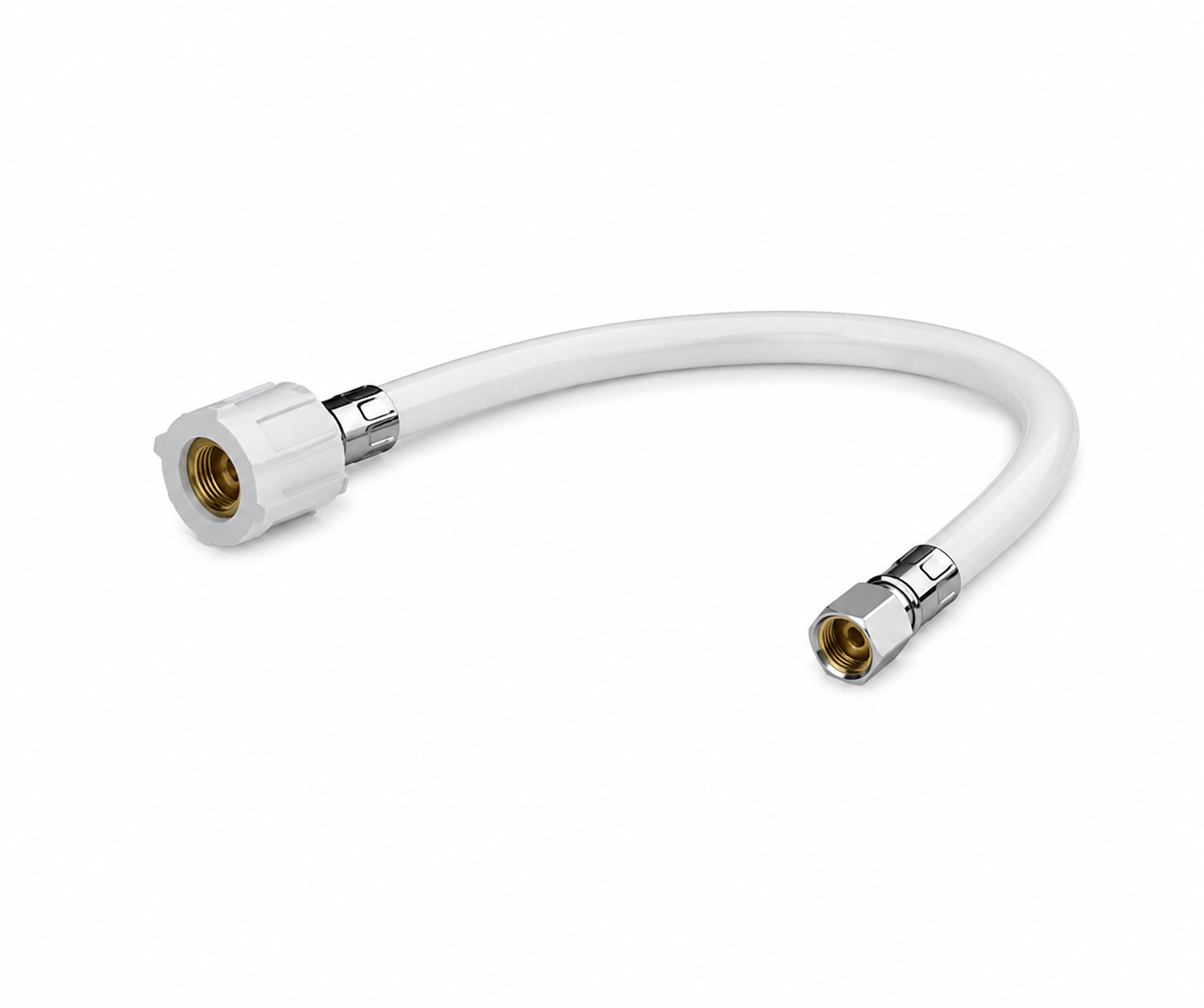 Toilet Supply Line - PROFLO® PFX146 3/8 in. Compression x 7/8 in. x 12 in. PVC Toilet Flexible Water Connector