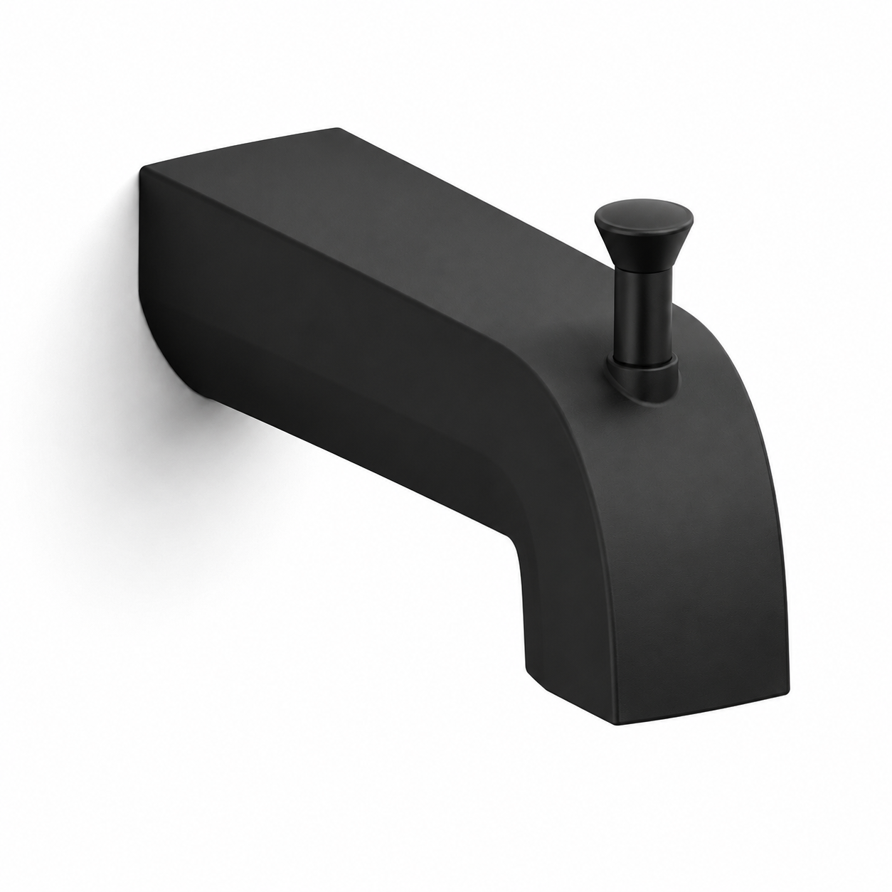Tub Spout - KOHLER Pitch® Diverter Tub Spout in Matte Black