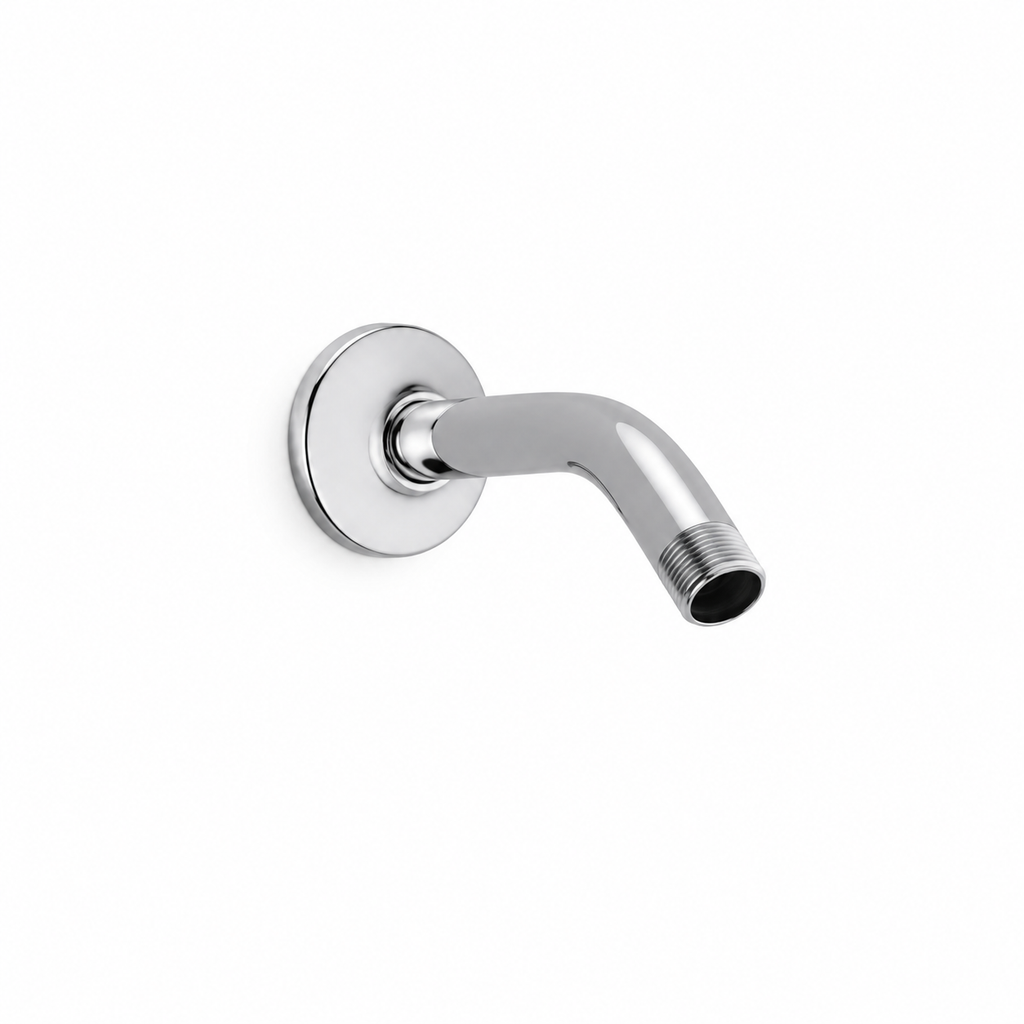 Shower Arm + Flange - Delta Faucet Universal Showering 6 in. Shower Arm and Flange